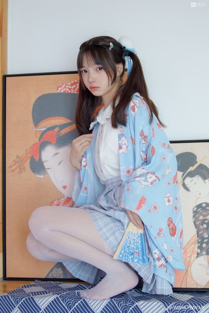 森萝财团写真 JKFUN-027 默陌 花里胡哨的民宿 5D白丝-像素点