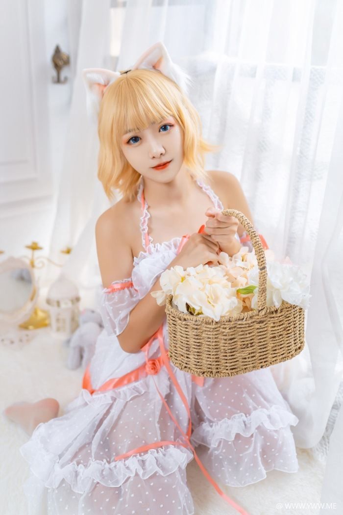 喵糖映画 VOL.028 粉红睡衣 lovely呆玄-像素点