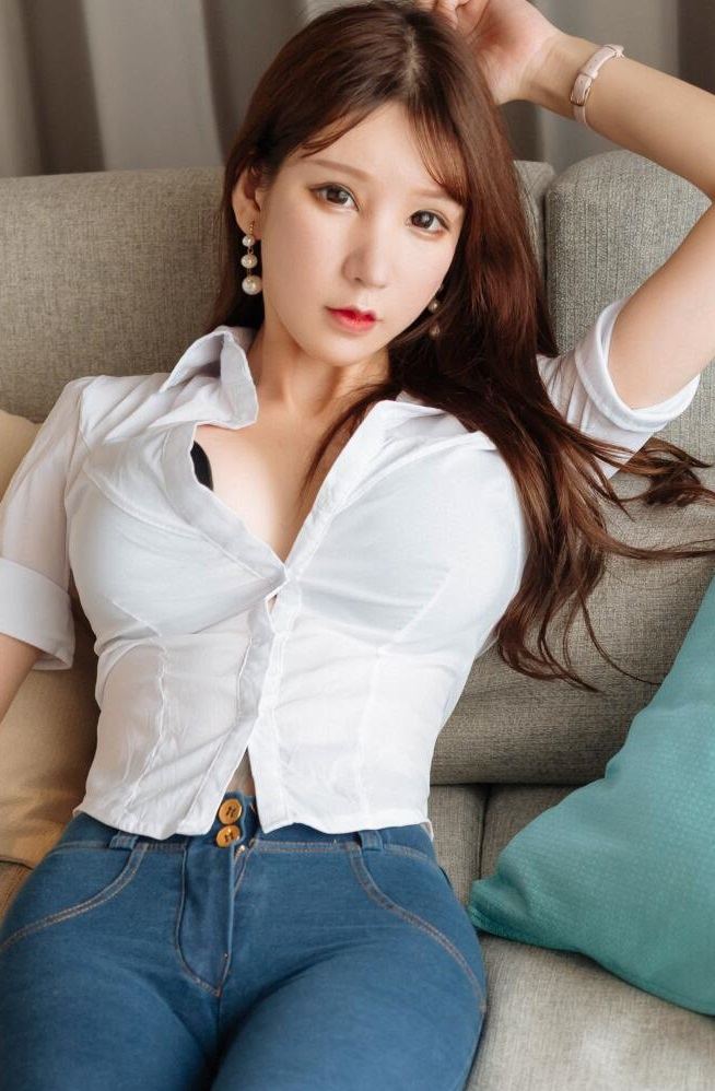 [HuaYang花漾] 2019.12.13 VOL.197 周于希Sandy 牛仔裤 美腿