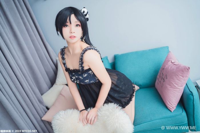 喵糖映画 VOL.063 蕾丝吊带 樱井momo-像素点