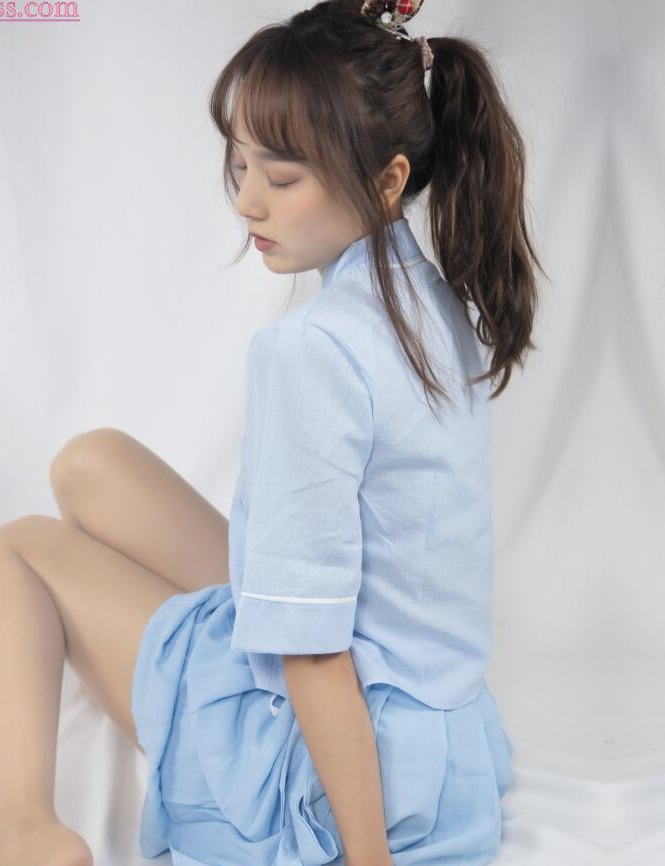 [MSLASS梦丝女神] 2020.01.01 NO.084 蓝色仙女古装 玥玥