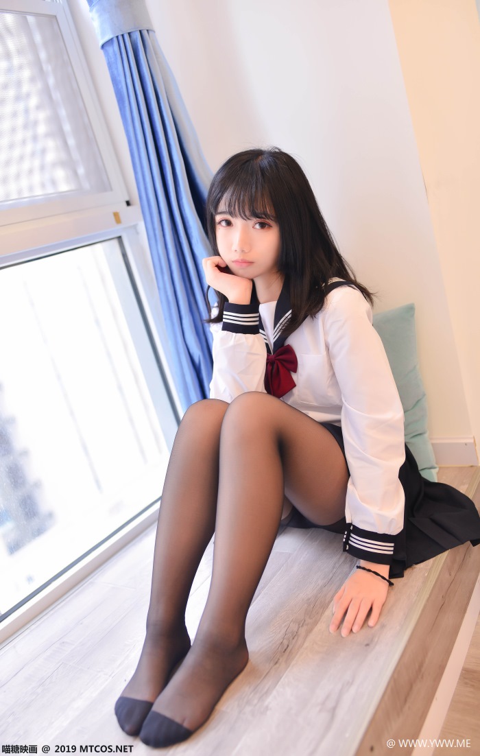 喵糖映画 VOL.064 制服下的死水库-像素点
