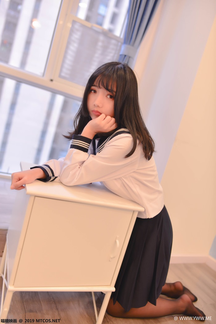 喵糖映画 VOL.064 制服下的死水库-像素点