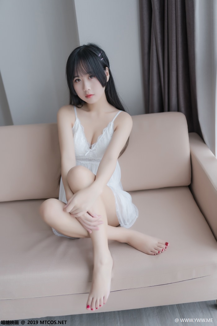 喵糖映画 VOL.069 白纱裙 萌芽儿o0-像素点