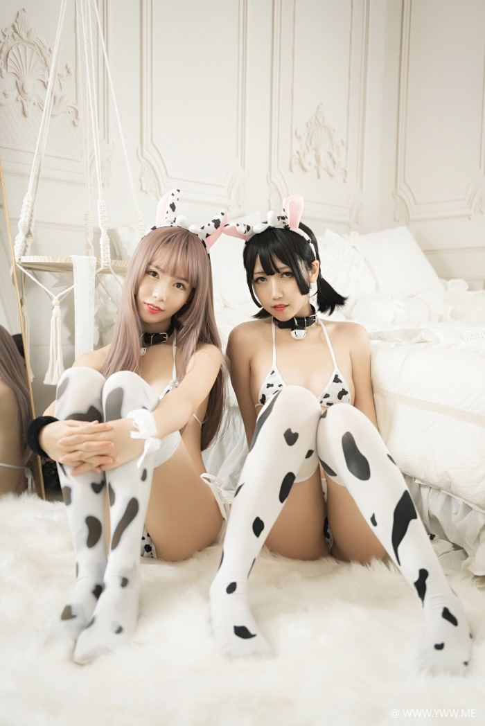 微博人气Coser@抖娘-利世 抖娘×不呆猫 牛奶-像素点