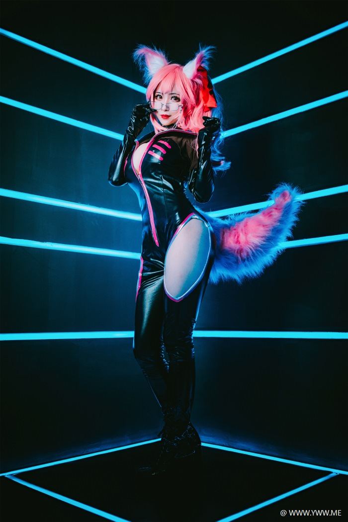 知名动漫Coser@rioko凉凉子 玉藻前-像素点