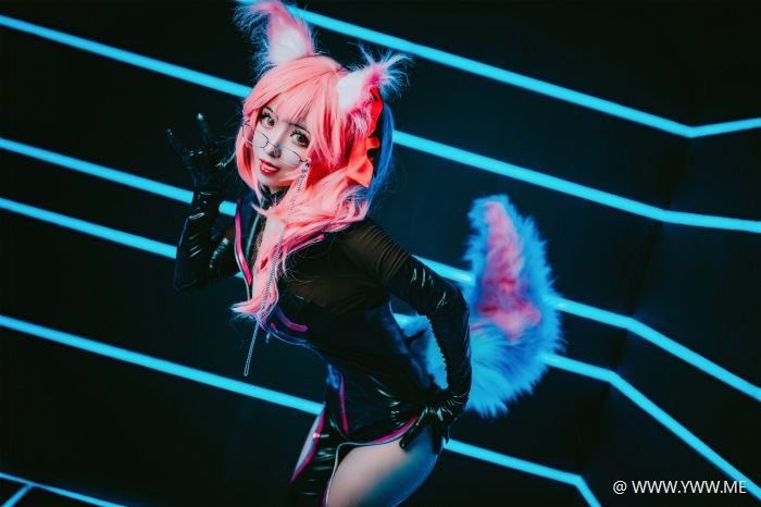 知名动漫Coser@rioko凉凉子 玉藻前-像素点