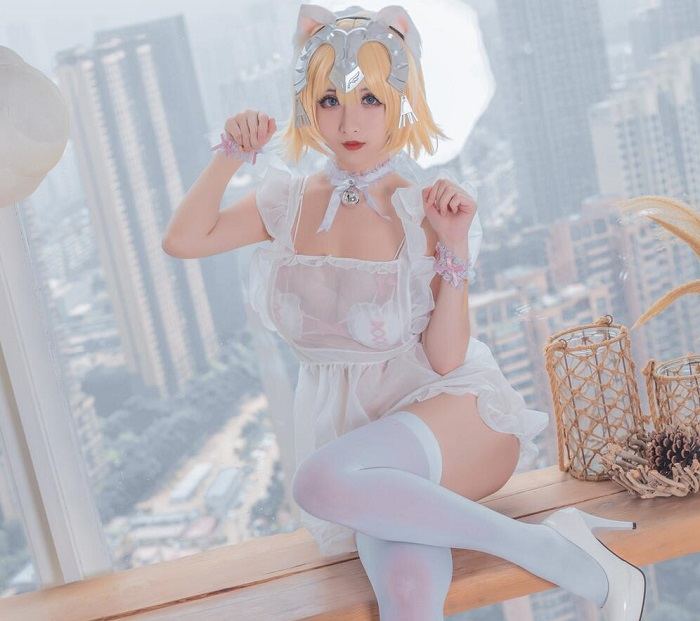 知名动漫Coser@rioko凉凉子 七夕月球女友