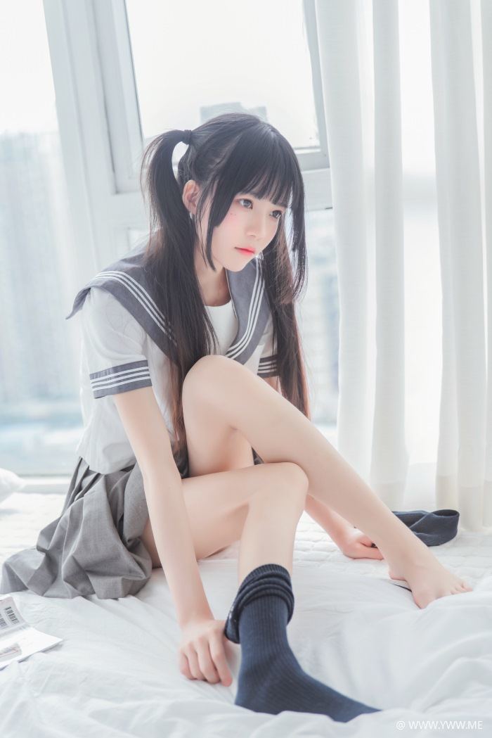 萝莉风COS 桜桃喵 – 心形胖次-像素点