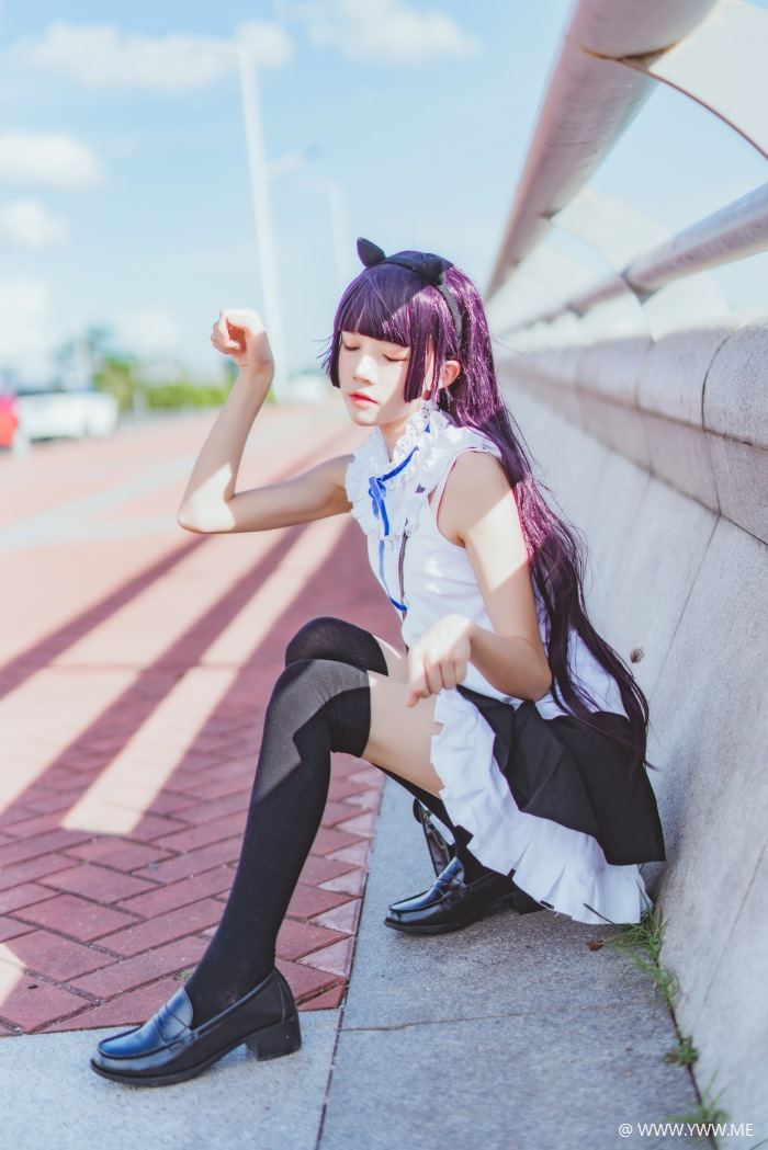 萝莉风COS 桜桃喵 – 五更琉璃-像素点
