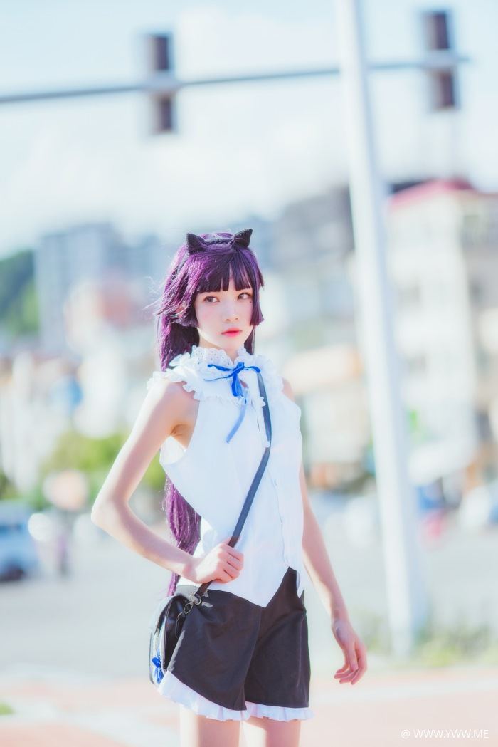 萝莉风COS 桜桃喵 – 五更琉璃-像素点