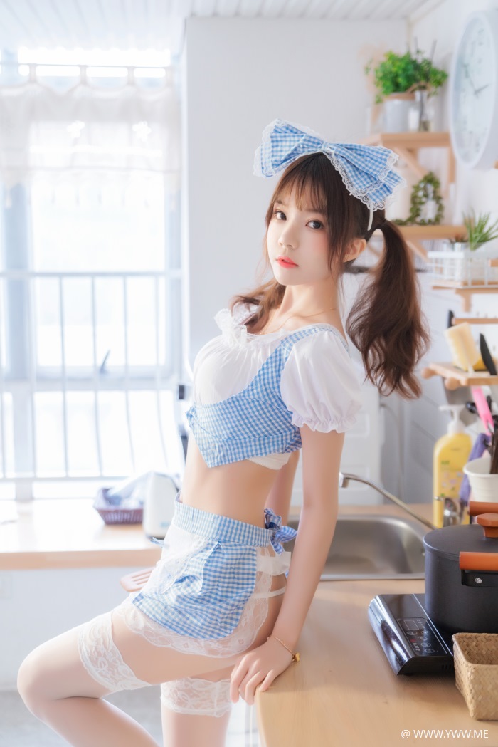 萝莉风COS 桜桃喵 – 小娇妻-像素点