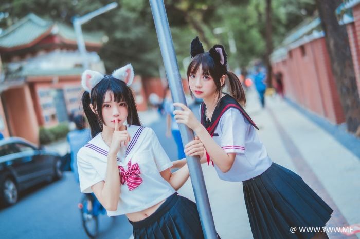 COS美女 疯猫ss – 樱桃x疯猫 散图-像素点