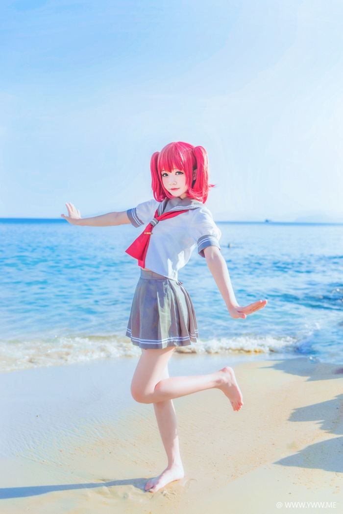 萝莉风COS 桜桃喵 – 黑泽露比-像素点