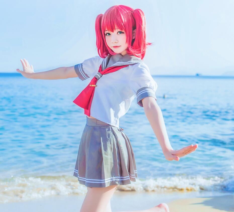 萝莉风COS 桜桃喵 – 黑泽露比