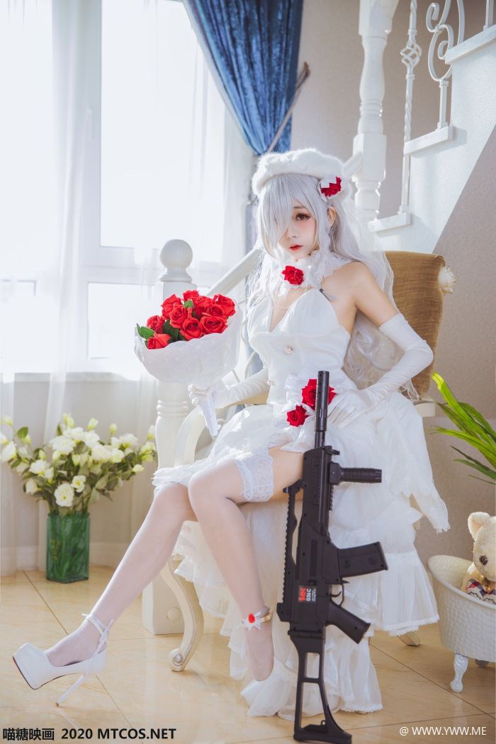 喵糖映画 VOL.123 花嫁COS-像素点