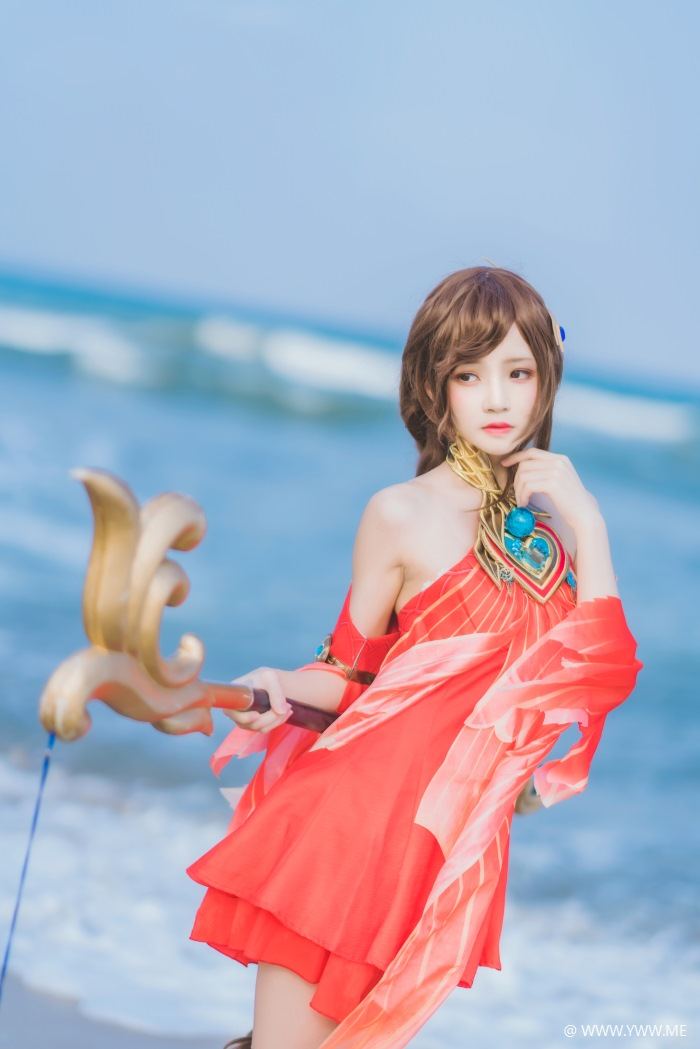 萝莉风COS 桜桃喵 – 王者荣耀沧海大乔-像素点
