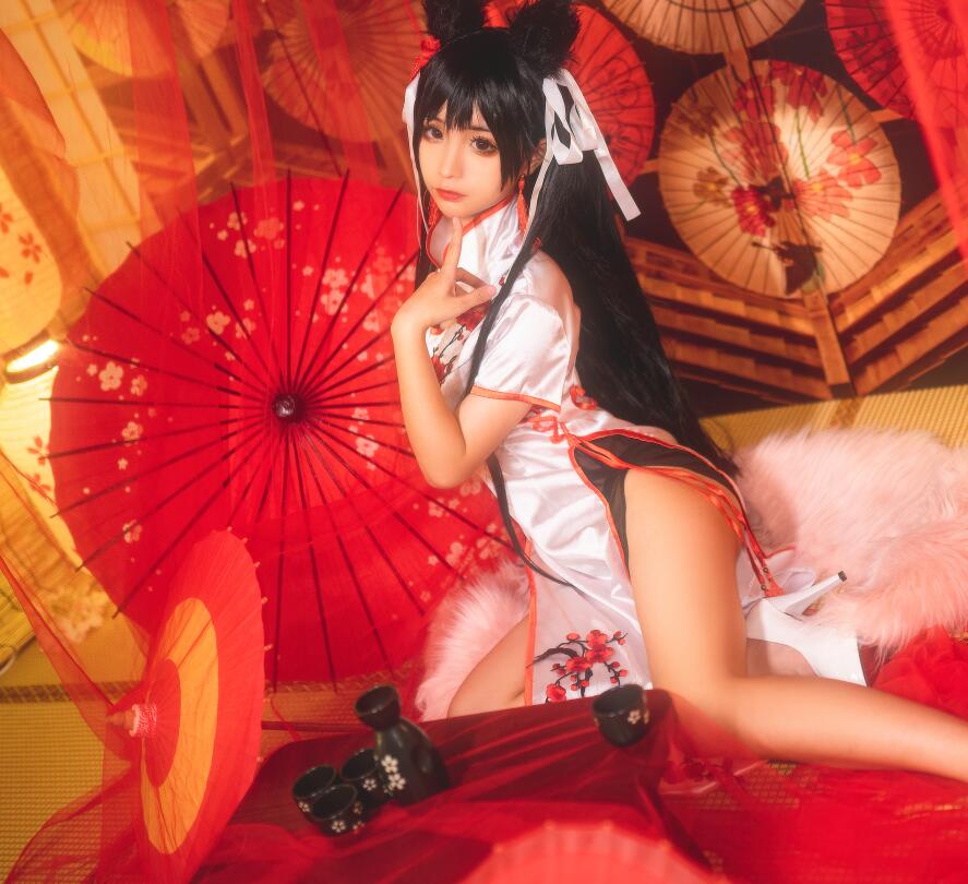 知名Coser@蠢沫沫 爱宕旗袍