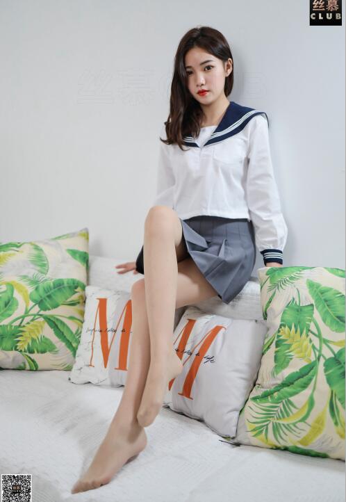 [丝慕写真] SM120 天天一元 模特：文欣《JK制服心跳》
