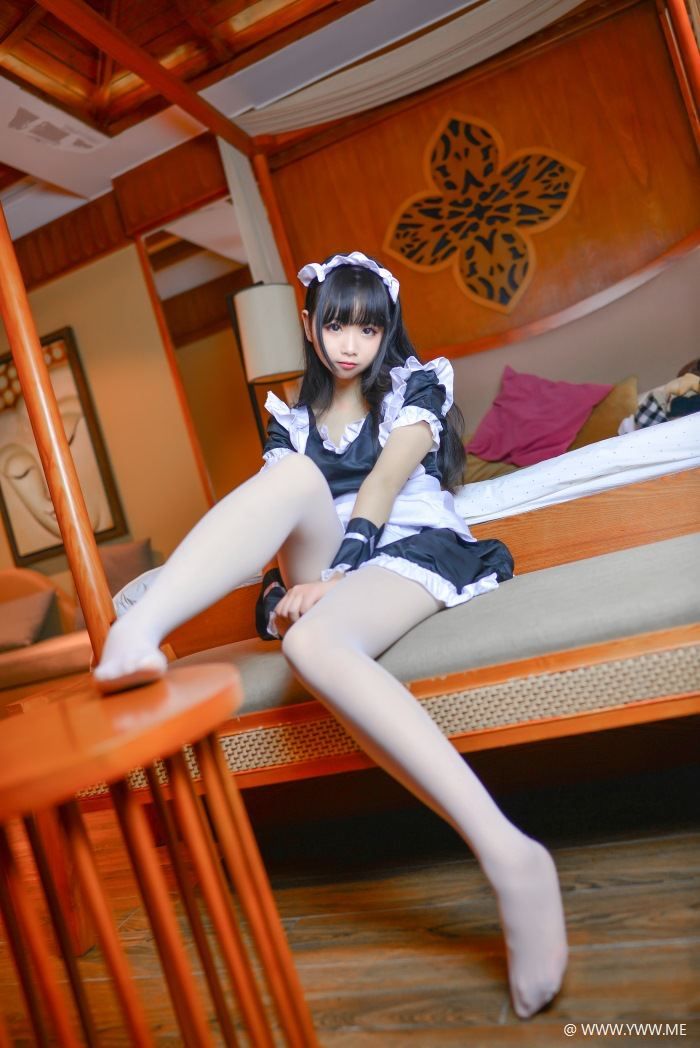 人气Coser小姐姐@雪琪SAMA – 女仆-像素点