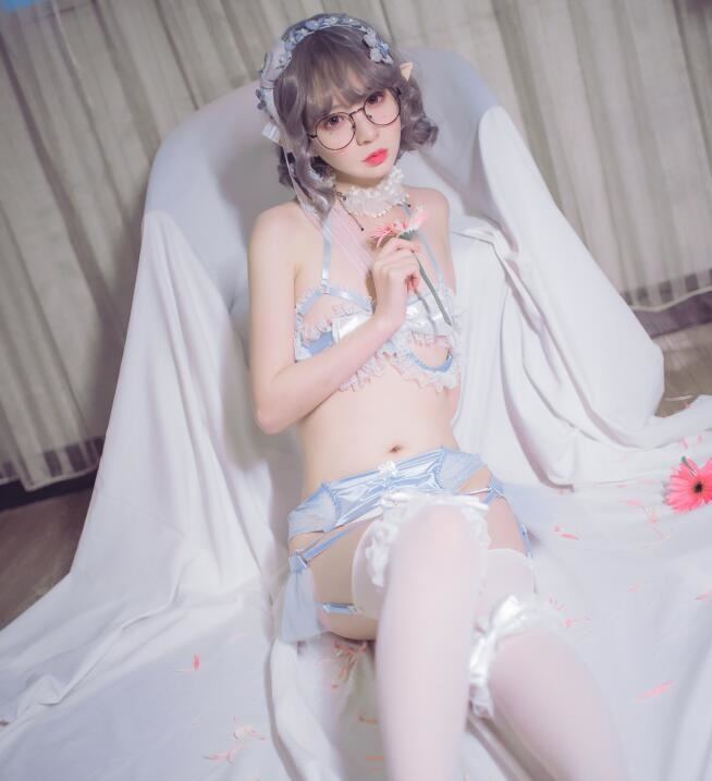 COS美女 疯猫ss – 蓝色精灵
