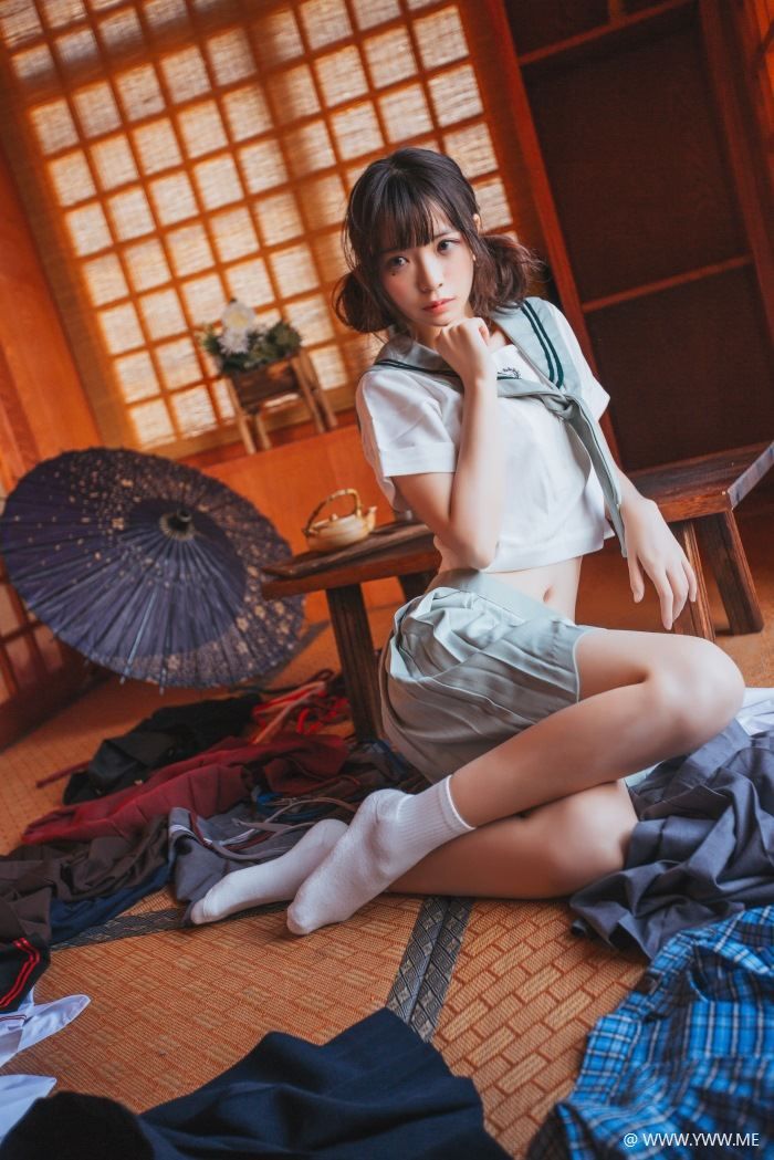 COS美女 疯猫ss – 日式JK-像素点