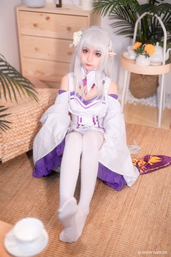 知名Coser@蠢沫沫 艾米利亚-像素点