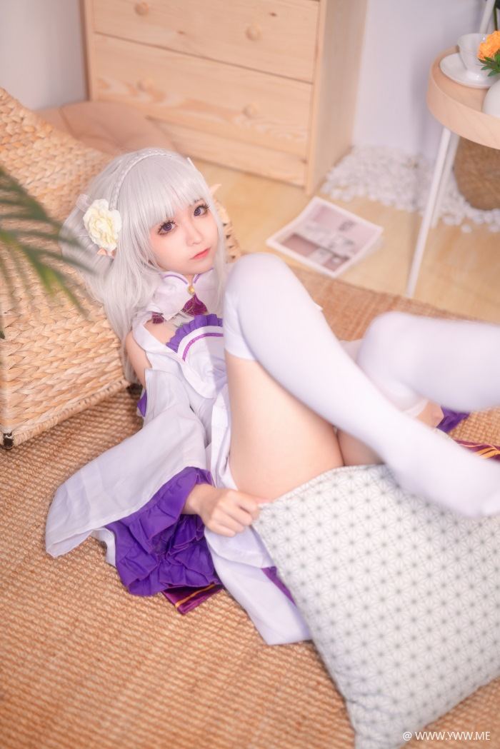 知名Coser@蠢沫沫 艾米利亚-像素点