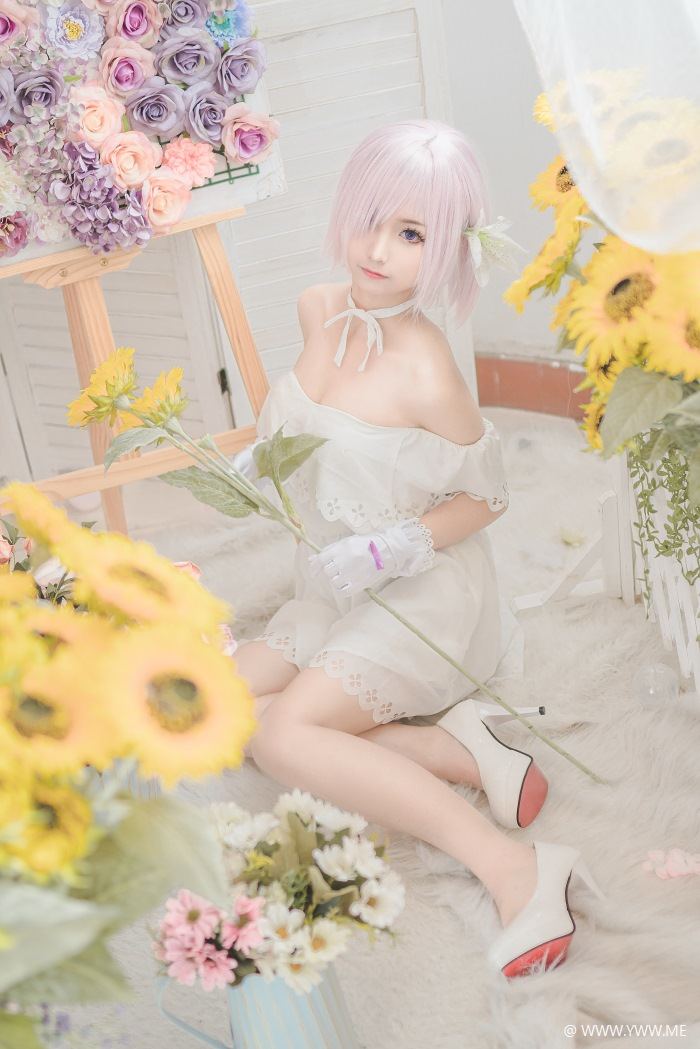 知名Coser@蠢沫沫 玛修-像素点