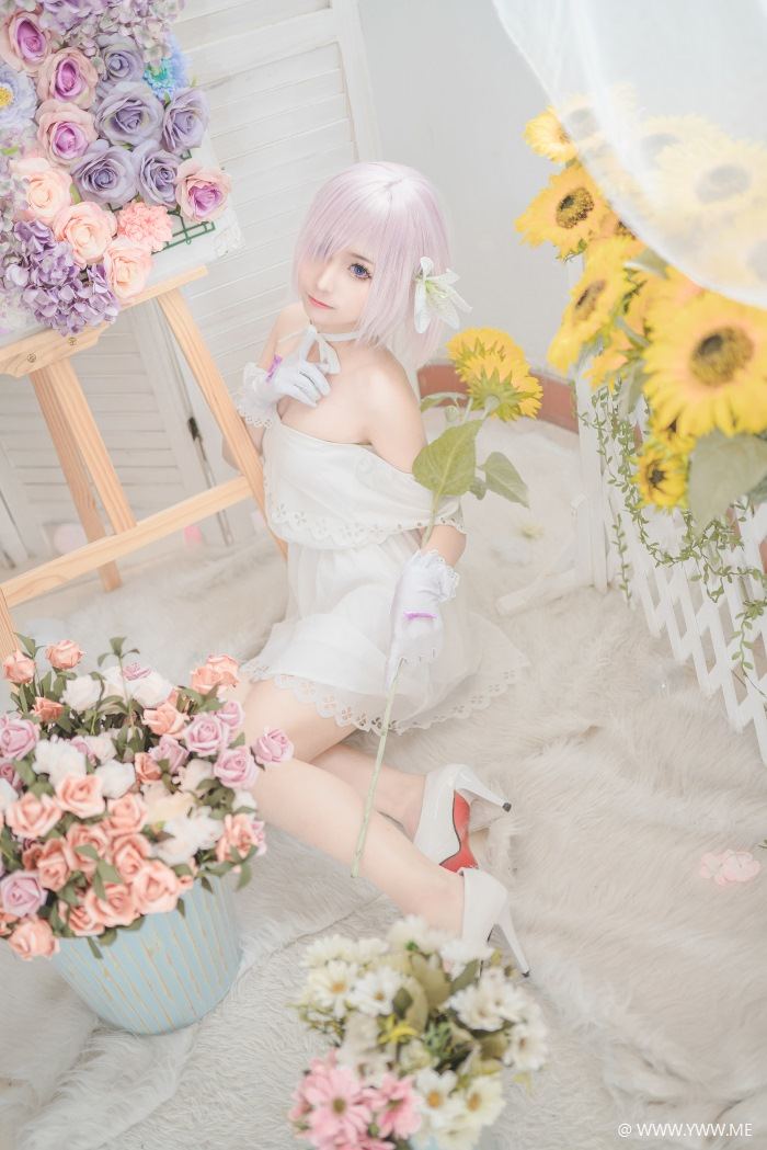 知名Coser@蠢沫沫 玛修-像素点