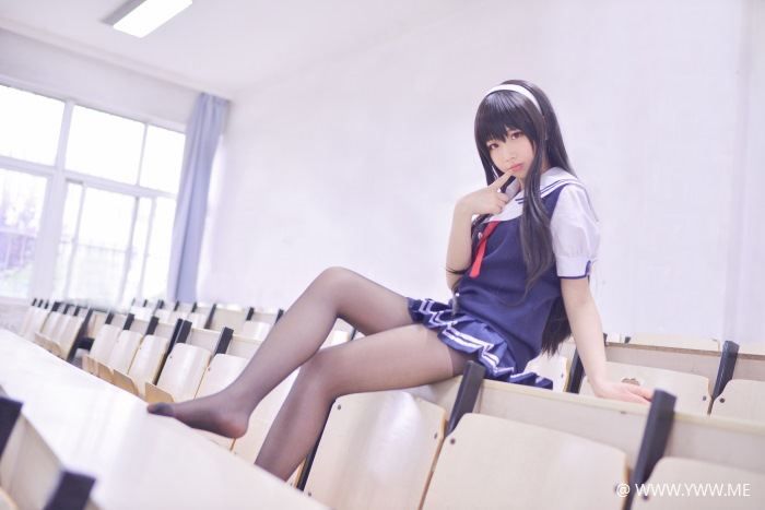 人气Coser小姐姐@雪琪SAMA – 霞之丘诗羽-像素点
