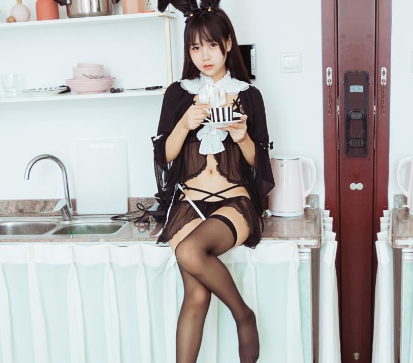 [YALAYI雅拉伊] 2020.04.26 NO.616 今晚穿了女仆装 甜酱吖