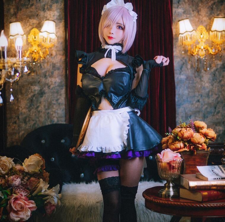 知名动漫Coser@rioko凉凉子 玛修
