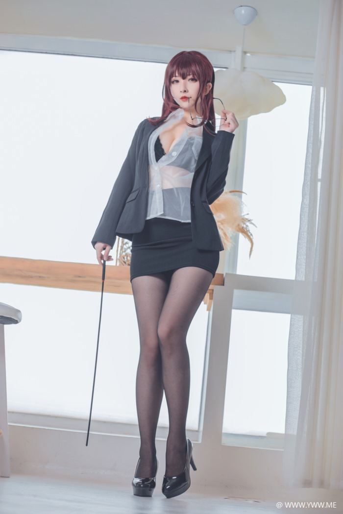 知名动漫Coser@rioko凉凉子 七夕教师-像素点