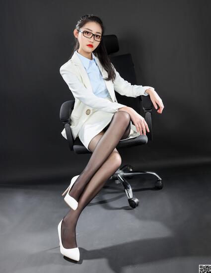 [丝慕写真] SM207 天天一元 模特：双双《制服系列之办公室白领》