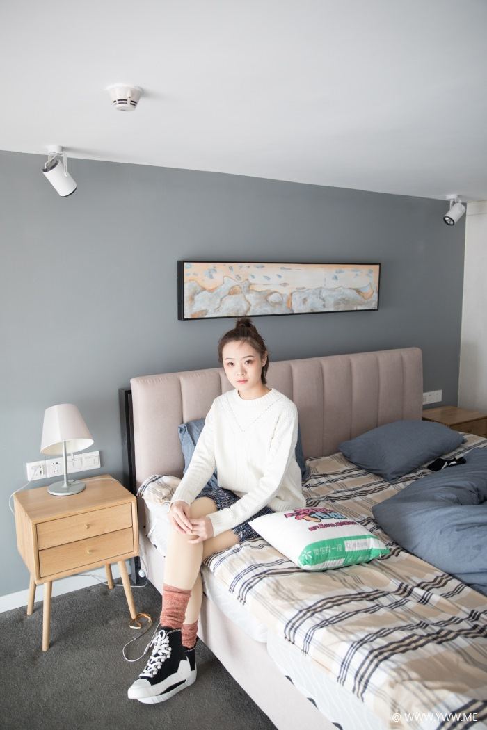 物恋传媒 No.143 如夕-甜美笑容,甜美堆堆袜-像素点