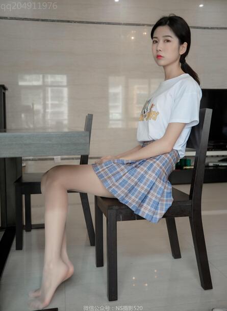 [纳丝摄影] NO.312 恬恬校花丝袜帆布鞋超美超美