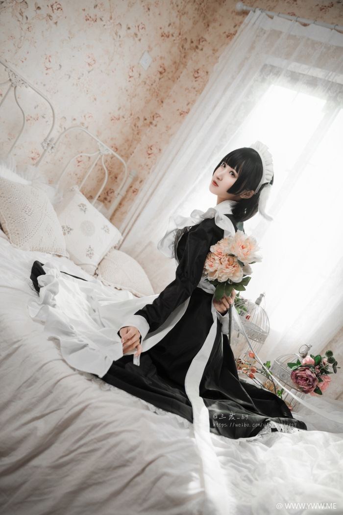 COS小妹妹@三度_69 兔耳女仆-像素点