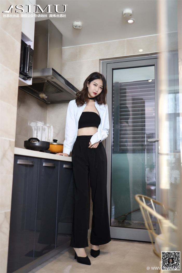 丝慕写真 SM243 天天一元 模特:米朵《格调裤里丝》-像素点