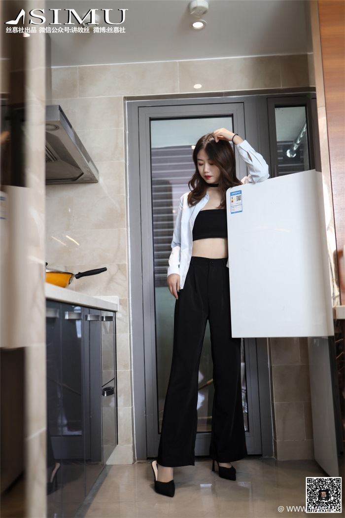 丝慕写真 SM243 天天一元 模特:米朵《格调裤里丝》-像素点
