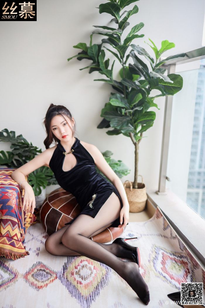 丝慕写真 SM263 天天一元 模特:文欣《丝滑情节》-像素点