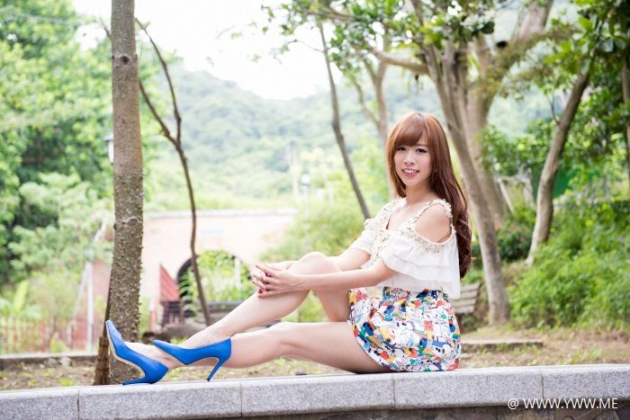 台湾美女 – Abbie Lin(林任倍) 大沟溪亲水公园-像素点