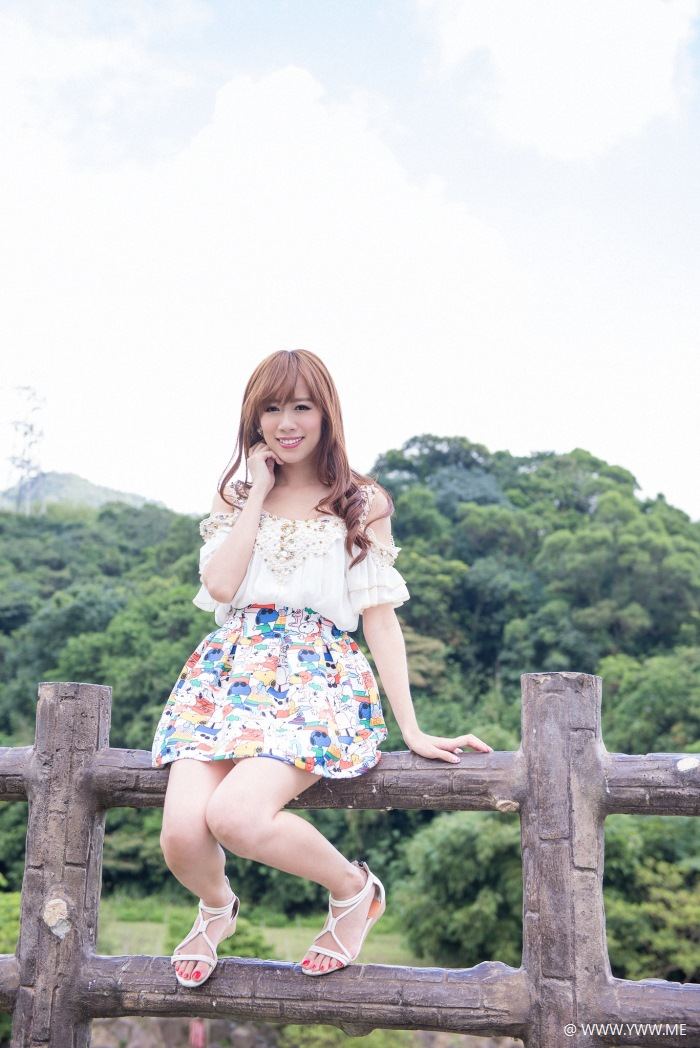 台湾美女 – Abbie Lin(林任倍) 大沟溪亲水公园-像素点