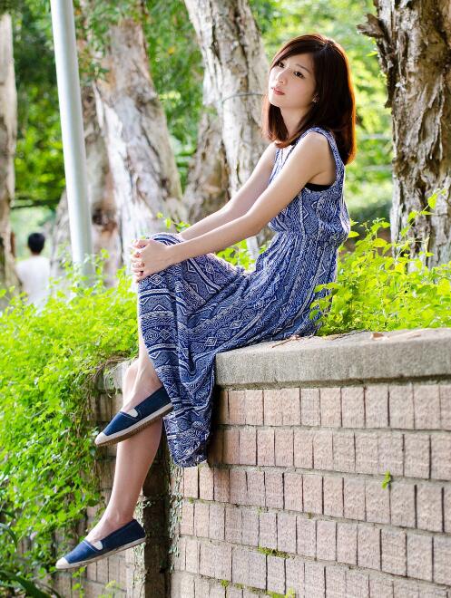 台湾美女 – Annabeth(郭子瑛) 台大校园