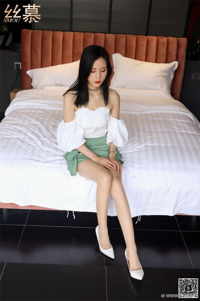 丝慕写真 SM268 天天一元 模特:紫宁《浴享丝滑》-像素点