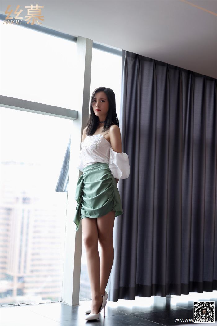 丝慕写真 SM268 天天一元 模特:紫宁《浴享丝滑》-像素点