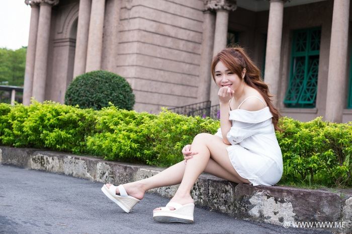 台湾美女 – Baby66 自来水博物馆-像素点