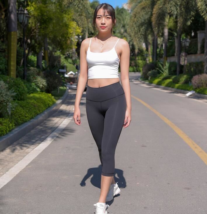 魂魂作品 – 黑色瑜伽裤美 写真+视频