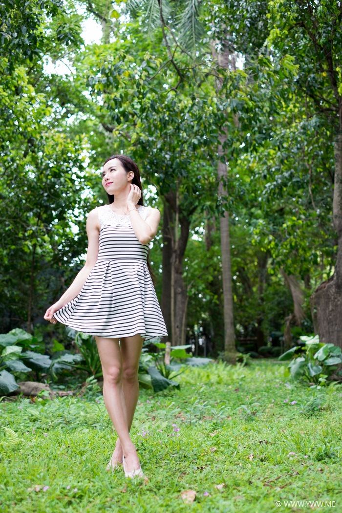 台湾美女 – Dora(妍希) 植物园-像素点