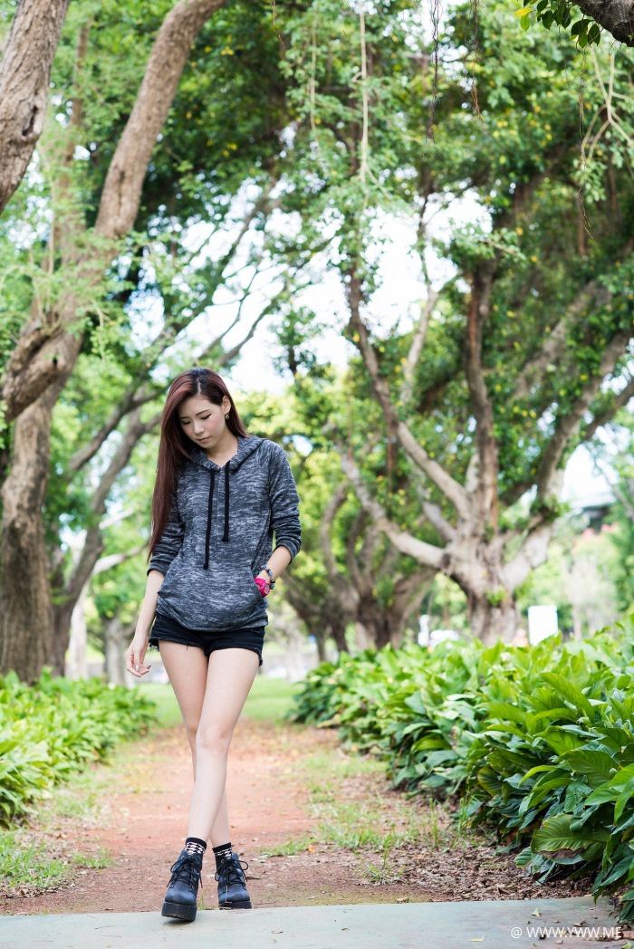台湾美女 – Dudu Wu(吴若) 新生公园&林安泰古厝-像素点